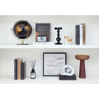 Simple Home Soft Decorations: Ceramic and Glass Ornaments, Wall Paintings