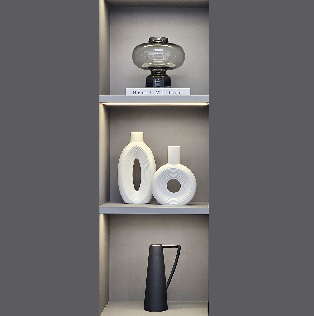 Bookshelf Desktop Home Soft Furnishing Ornaments Ceramic Glass Crafts