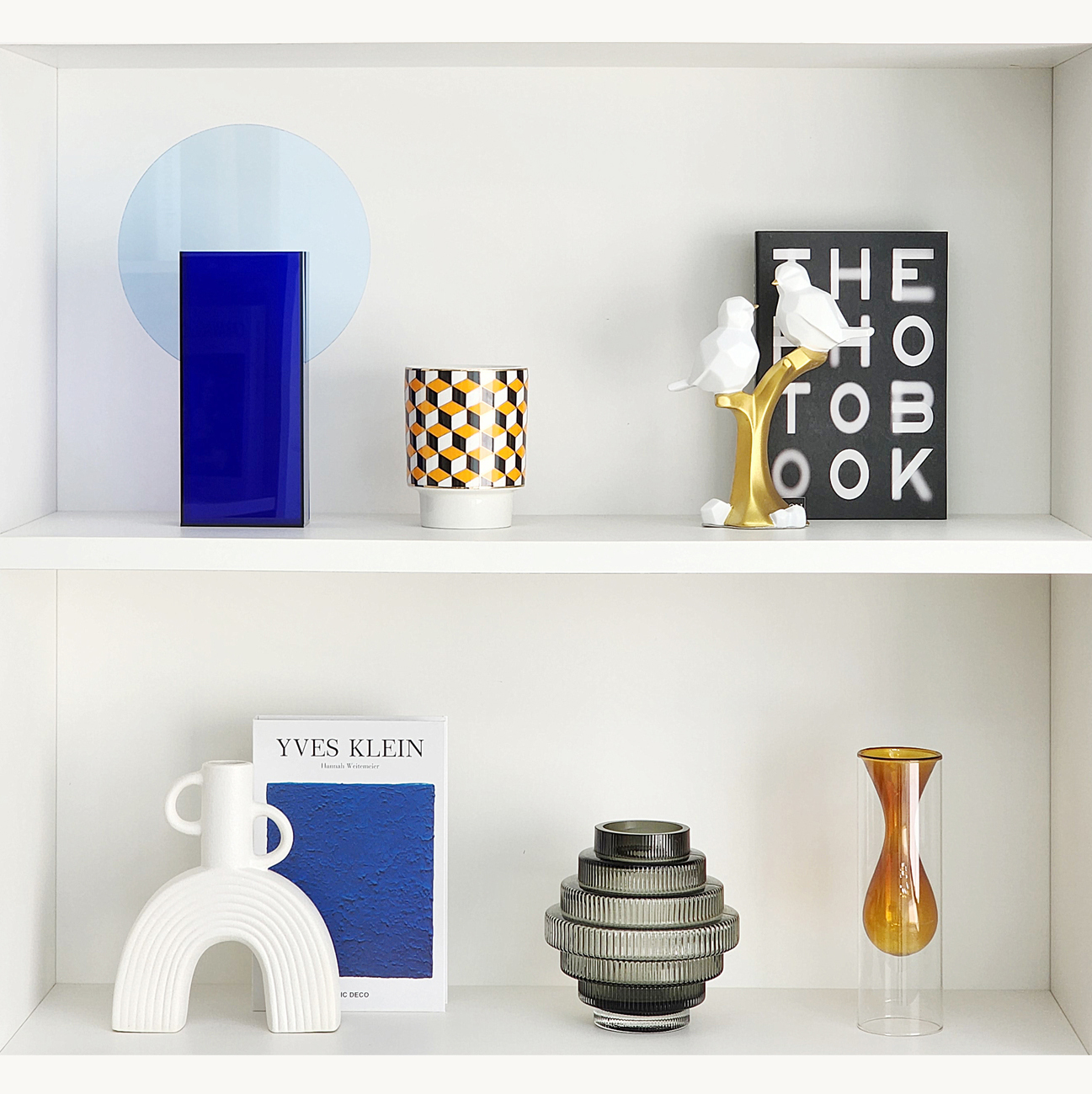 Soft Furnishing Ornaments for Living Room & Bookshelf: Ceramic and Glass Home Crafts