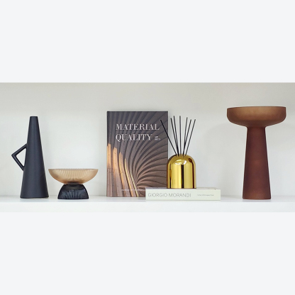 Simple Home Soft Decorations: Ceramic and Glass Ornaments, Wall Paintings