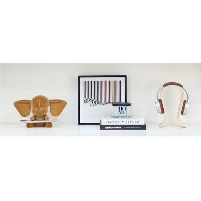 Modern minimalist model room bookshelf TV cabinet soft decor tabletop creative crafts home ornaments