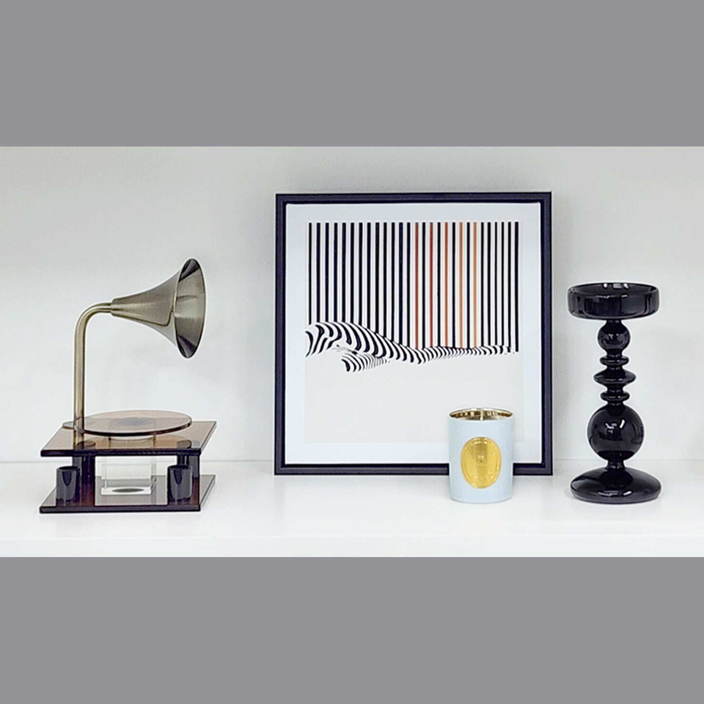 Modern Showroom TV Cabinet Simple Soft Furnishing Ornaments, Bookcase Ceramic Glass Desktop Home Accessories