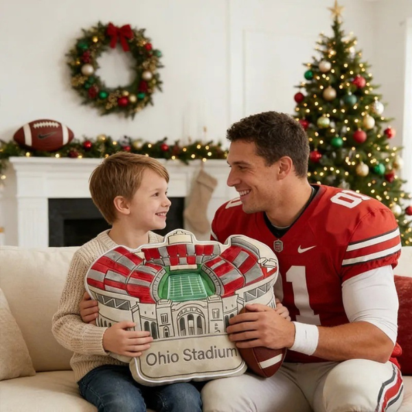 Personalized Saban Field At Bryant Denny Stadium Pillow for Football Lovers Fans and Kids