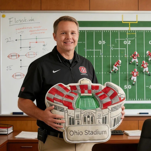 Personalized Saban Field At Bryant Denny Stadium Pillow for Football Lovers Fans and Kids