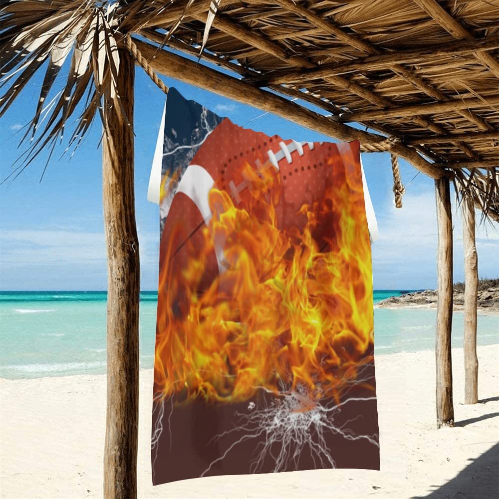 Personalized Football Towel For Summer&Beach|DYTowel302