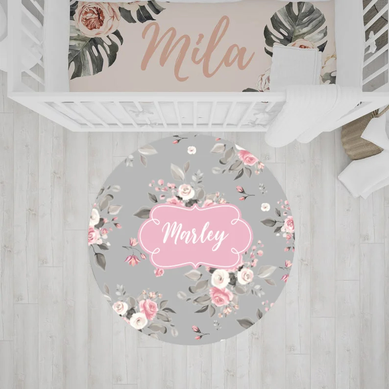 Personalized Baby Flower Car Seat Canopy| Canopyl27