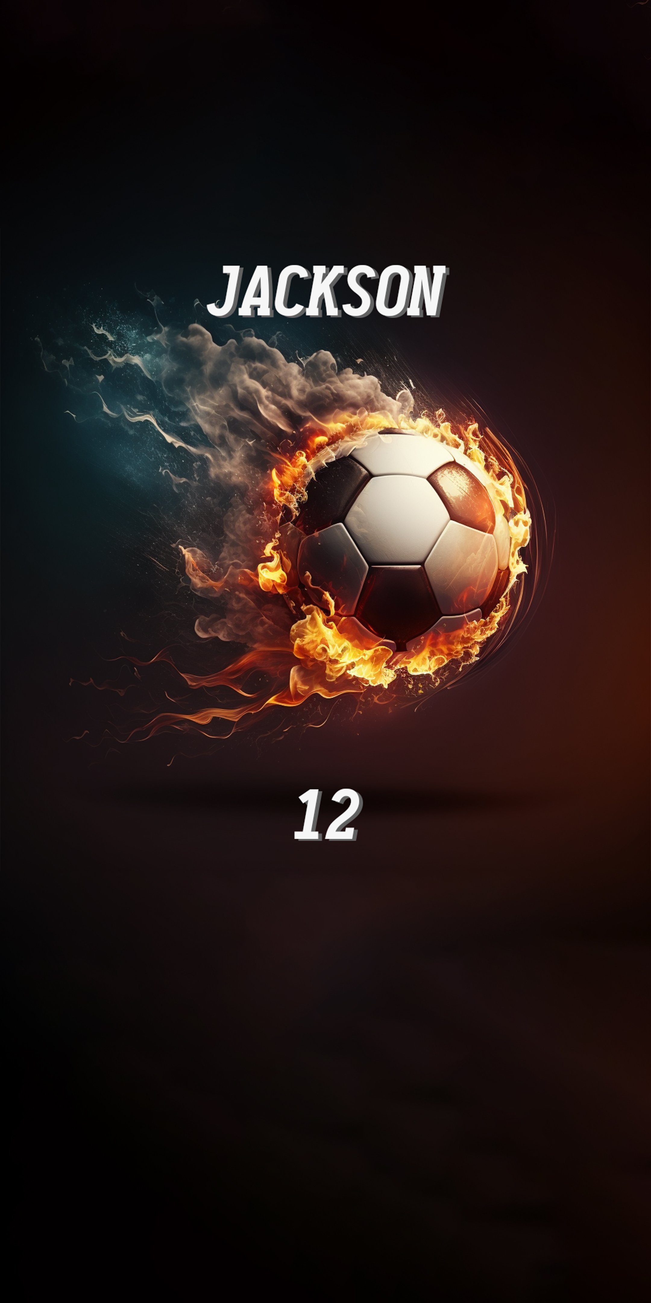 Personalized Kids Fire Football Beach Towel For Summer&Beach|DYTowel122