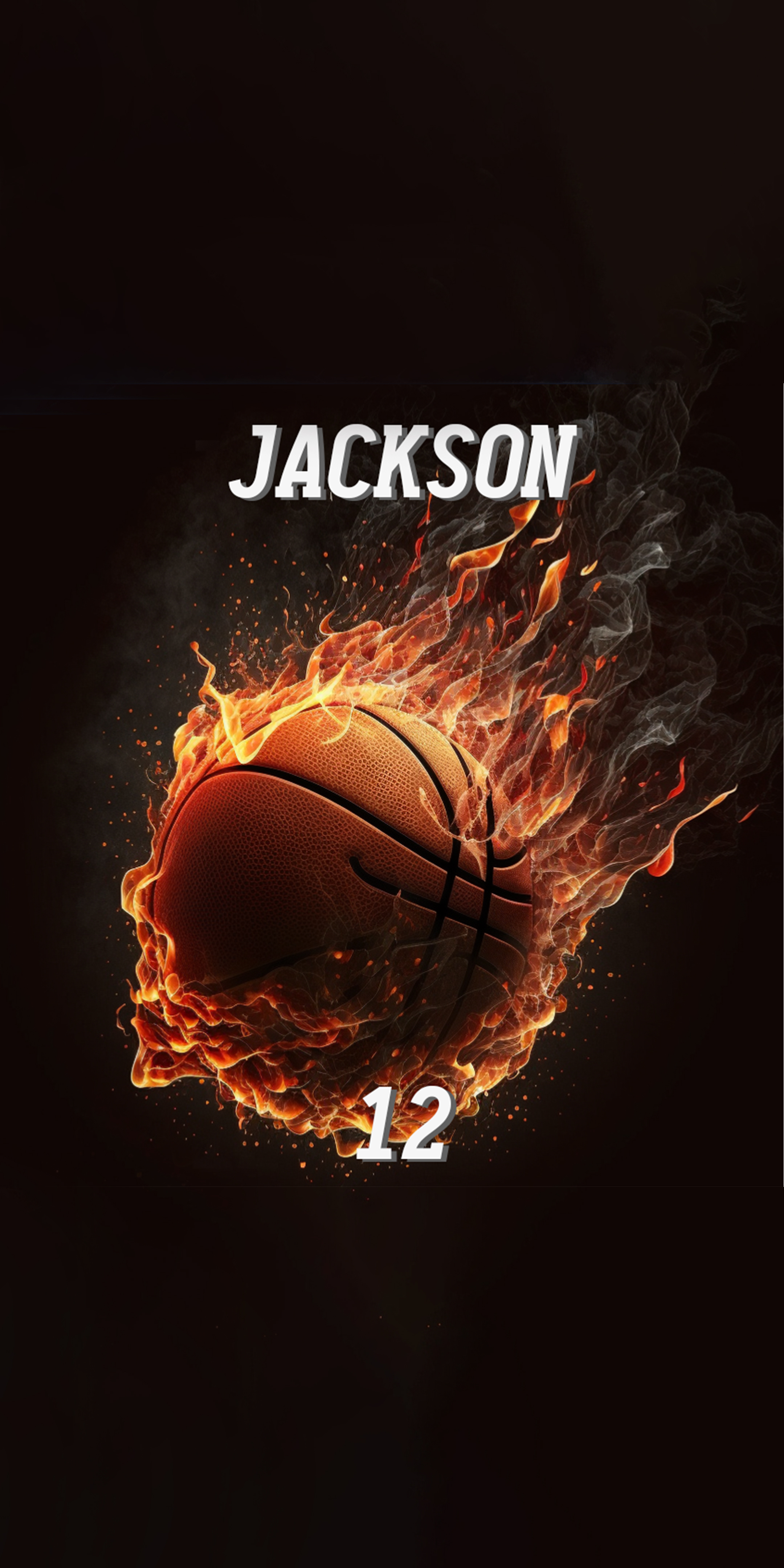 Personalized Kids Fire Basketball Beach Towel For Summer&Beach|DYTowel121