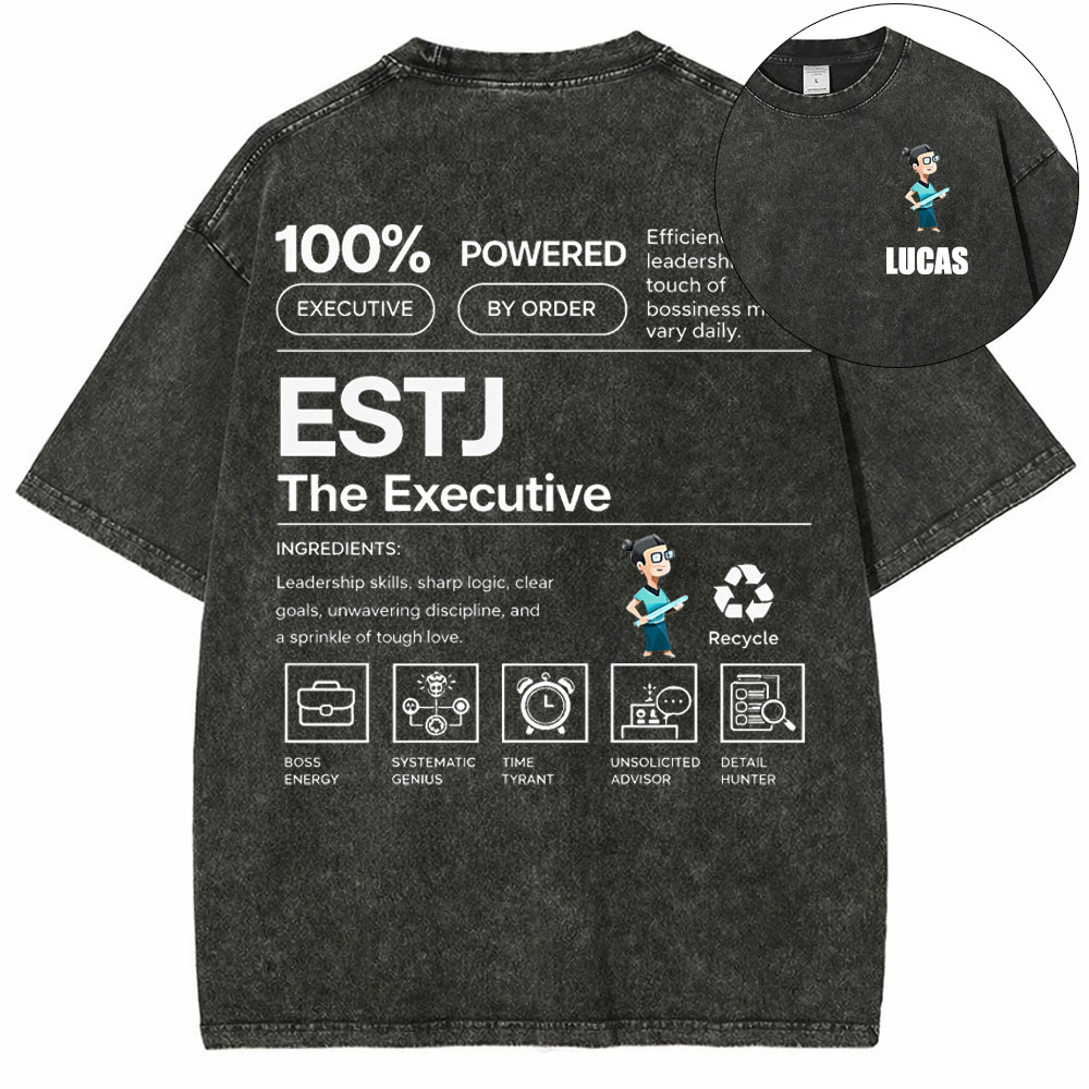 Personalized MBTI 16 Personalities T-Shirt Thoughtful Gifts