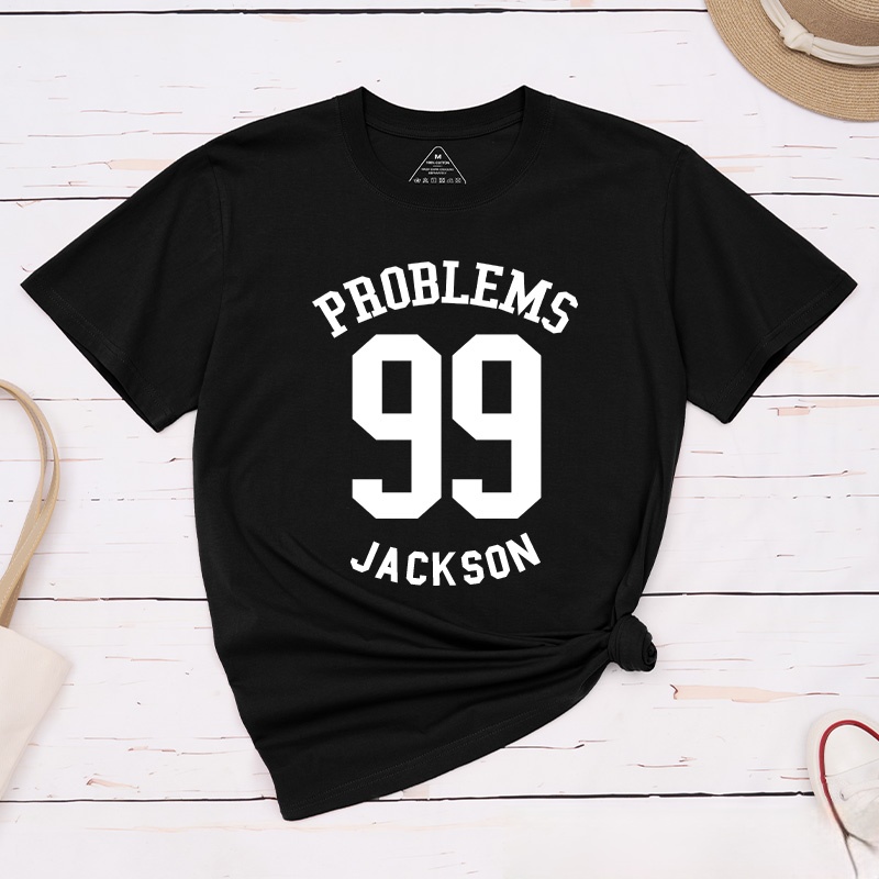 Personalized Couple 99 Problems Ain't 1 Matching T-Shirt Valentine's Day T-Shirt for Husband Wife Boyfriend Girlfriend Gift for Wifey Hubby