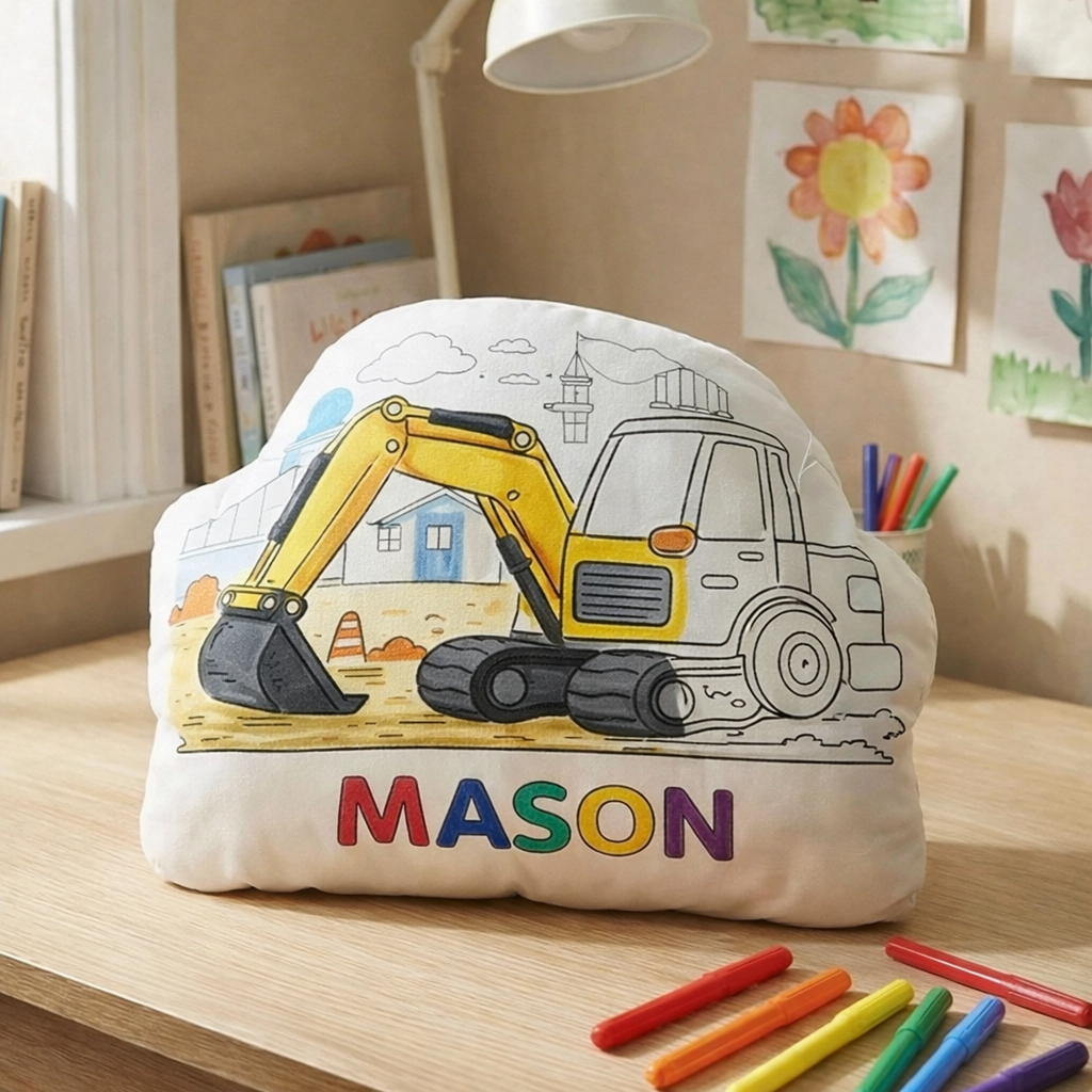 [Copy]Personalized DIY Coloring Pillow For Valentine's Day Gift