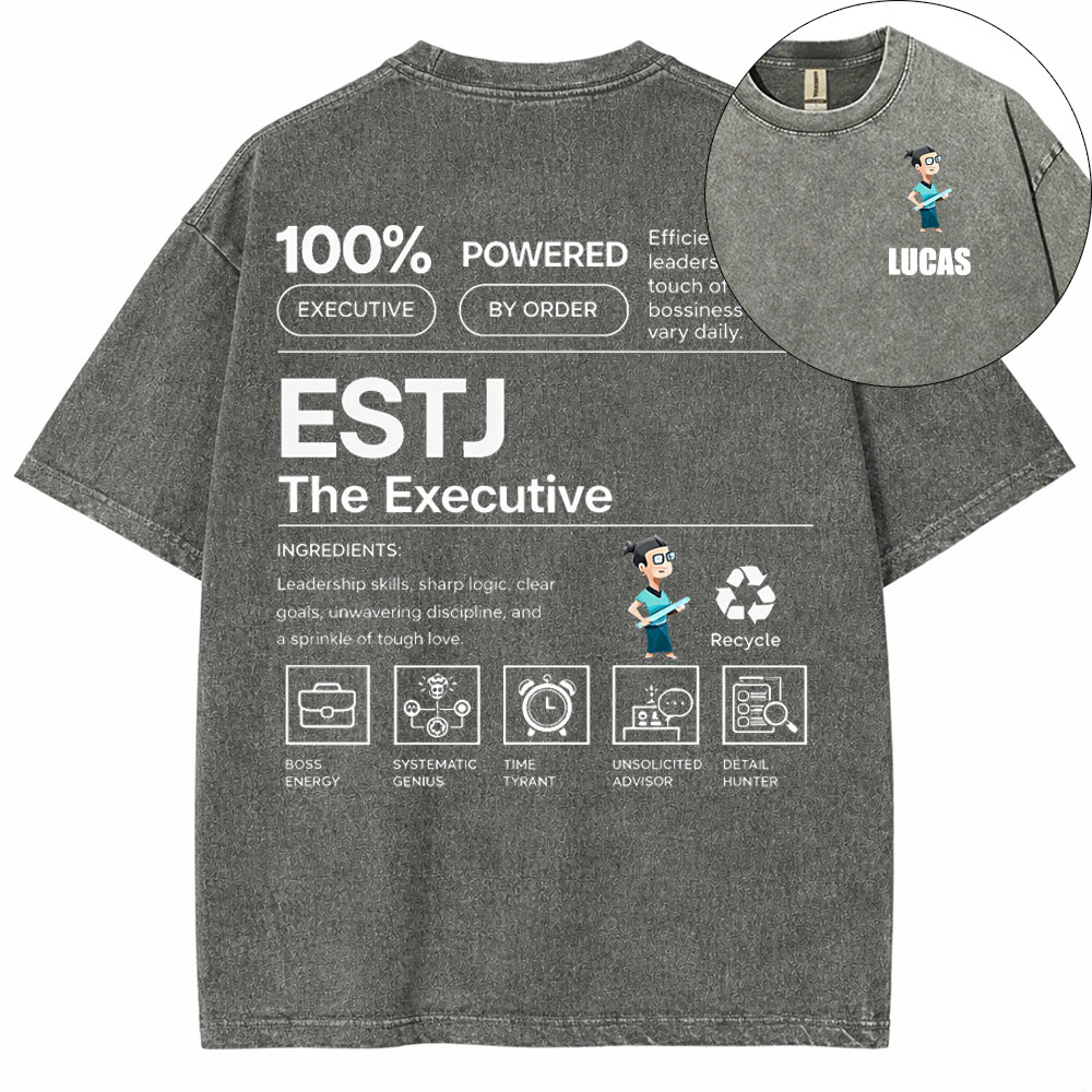 Personalized MBTI 16 Personalities T-Shirt Thoughtful Gifts