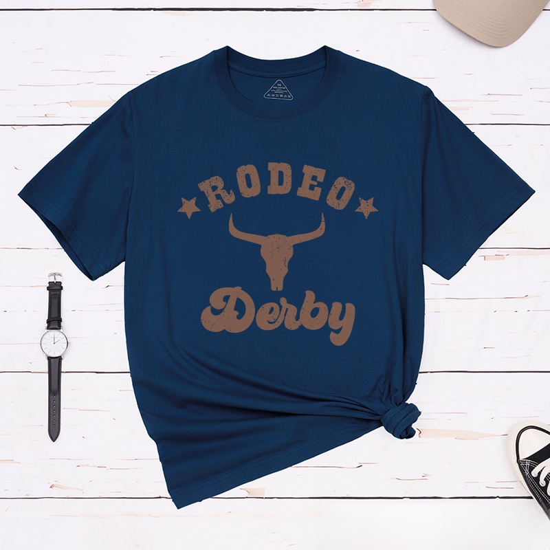 Personalized Couple Rodeo with Bull head and Cowgirl Boots T-Shirt Valentine's Day Matching T-Shirt for Husband Wife Boyfriend Girlfriend Gift