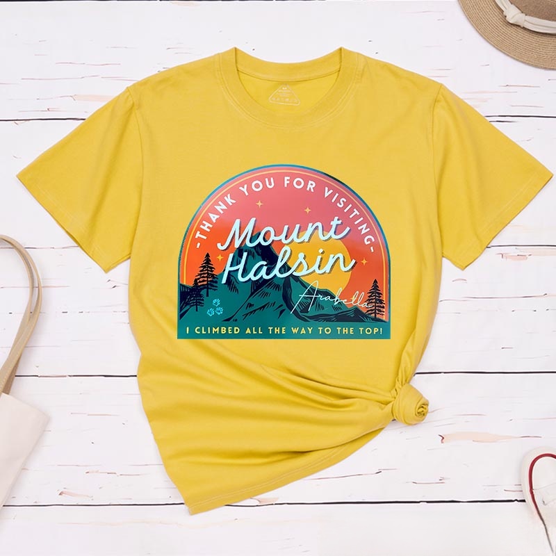 Personalized Mountain Halsin Game Classic T-Shirts CRPG Druid Video Game Tshirt Fantasy Game Shirt