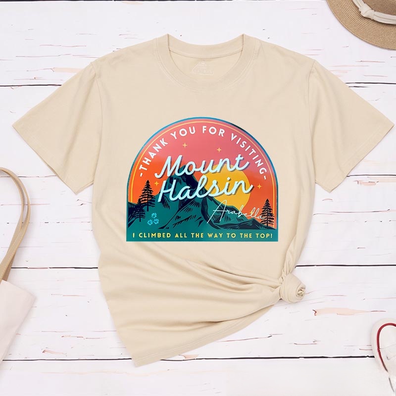 Personalized Mountain Halsin Game Classic T-Shirts CRPG Druid Video Game Tshirt Fantasy Game Shirt