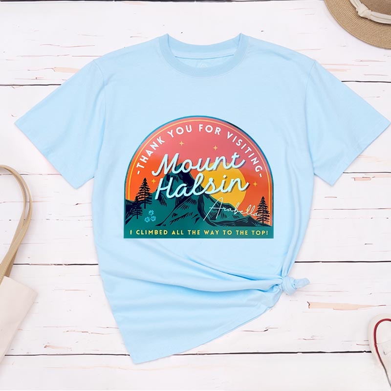 Personalized Mountain Halsin Game Classic T-Shirts CRPG Druid Video Game Tshirt Fantasy Game Shirt