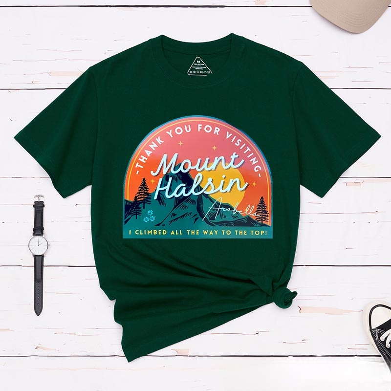 Personalized Mountain Halsin Game Classic T-Shirts CRPG Druid Video Game Tshirt Fantasy Game Shirt