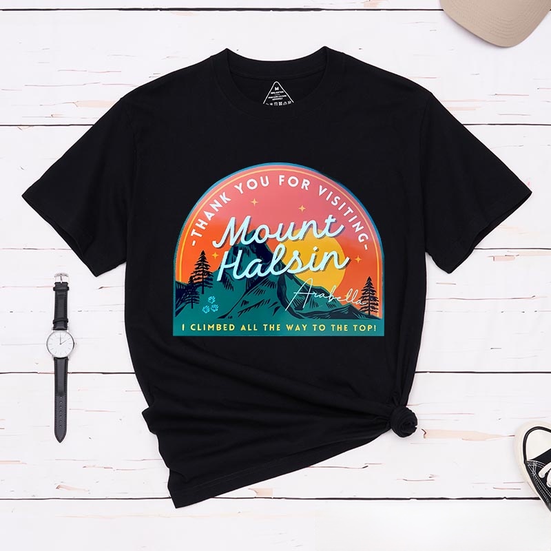 Personalized Mountain Halsin Game Classic T-Shirts CRPG Druid Video Game Tshirt Fantasy Game Shirt