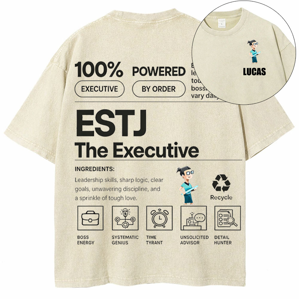 Personalized MBTI 16 Personalities T-Shirt Thoughtful Gifts