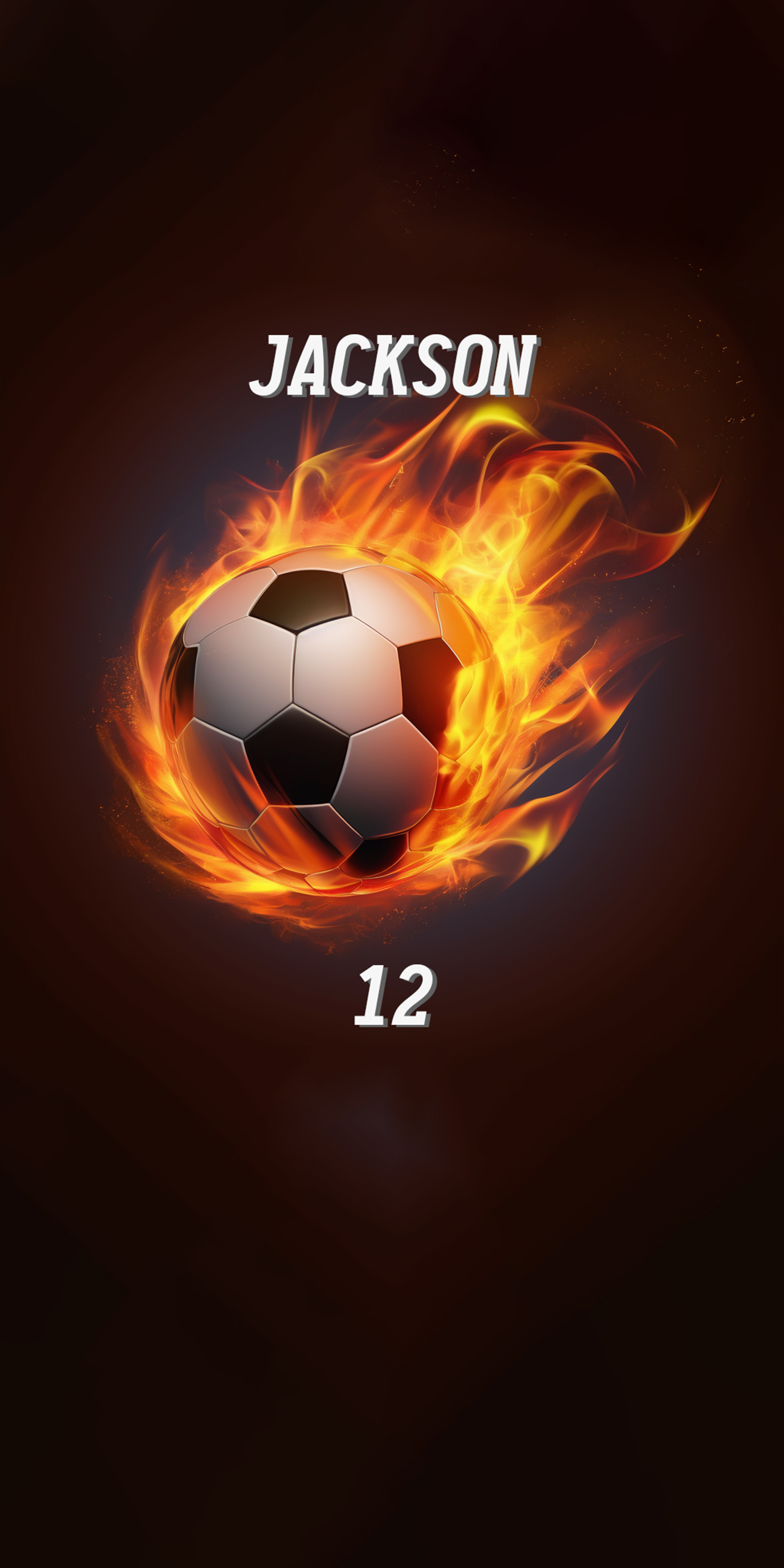 Personalized Kids Fire Football Beach Towel For Summer&Beach|DYTowel122