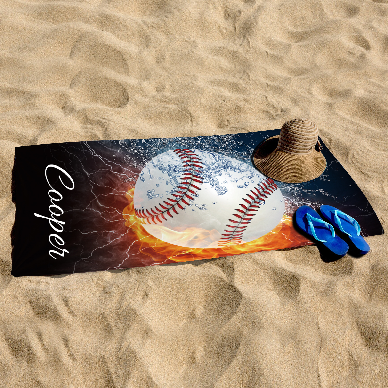 Personalized Sports Beach Towel For Summer&Beach|DYTowel245