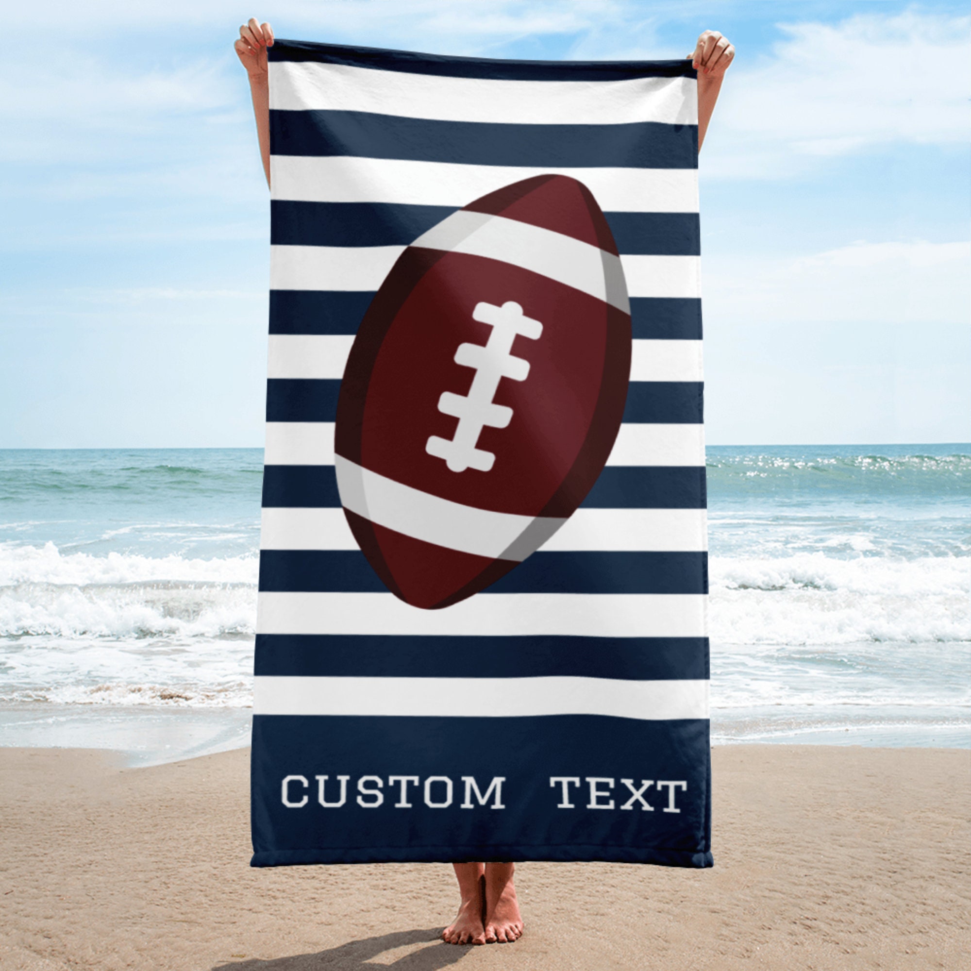 Personalized Kid Basketball Beach Towel For Summer&Beach|DYTowel01