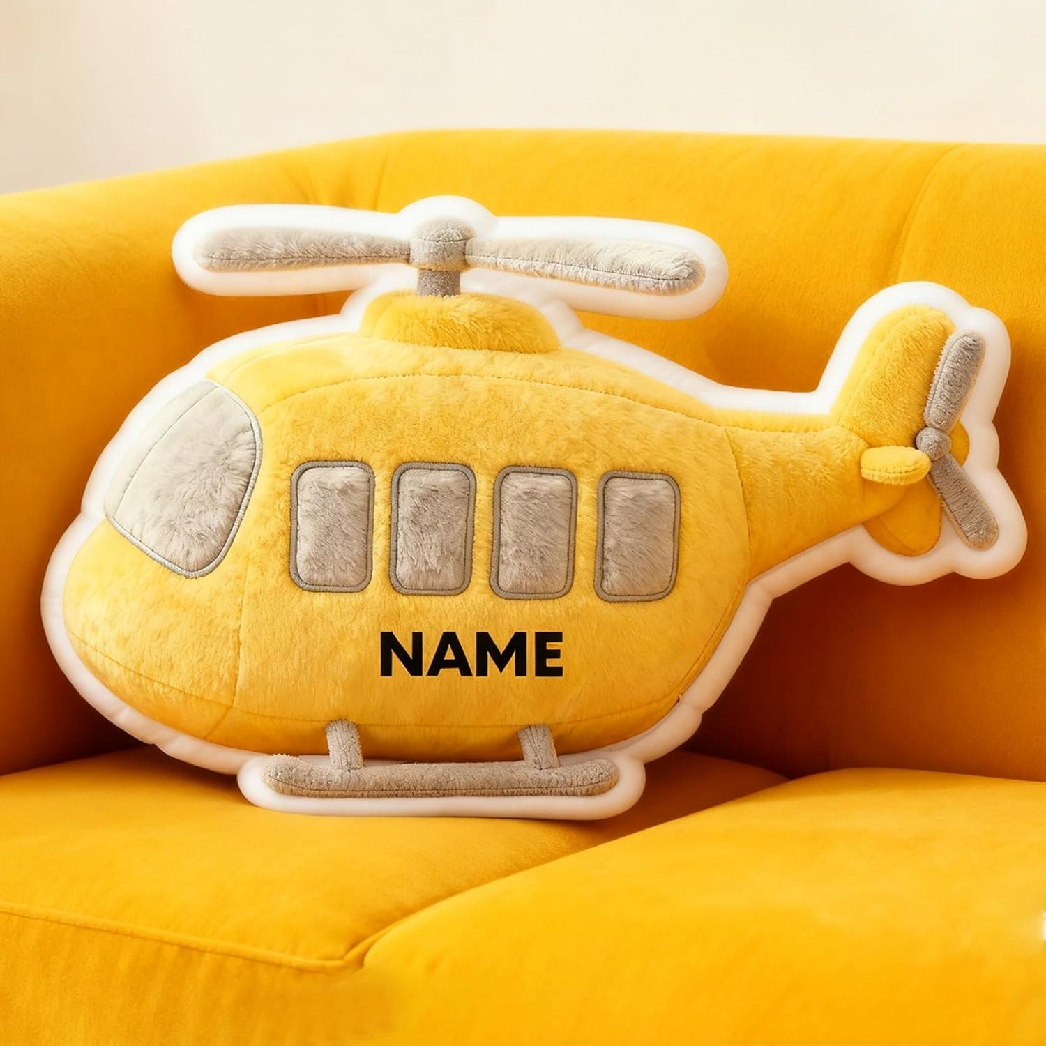 Personalized Airplane Shaped Name Pillows Birthday Gifts For Kids
