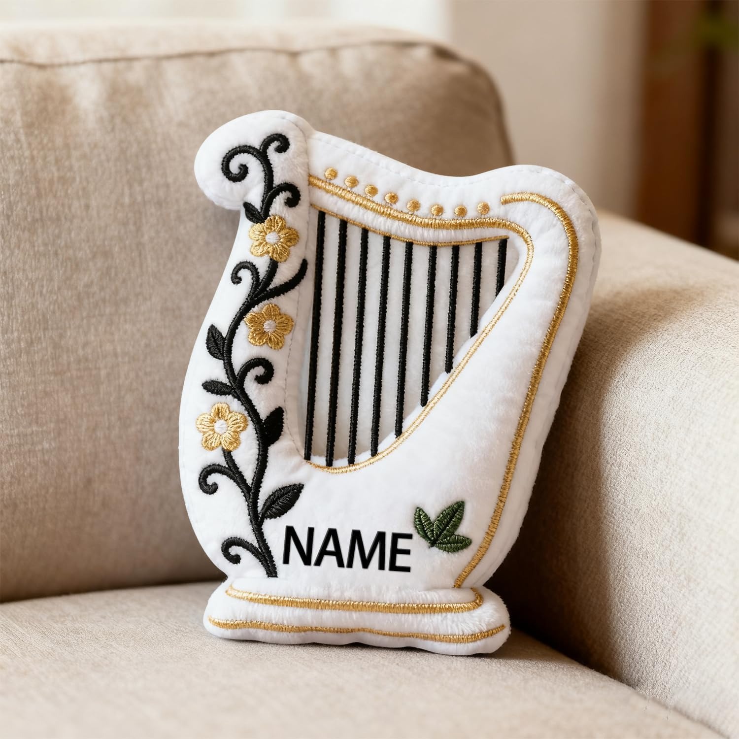 Personalized Pipa Themed Pillow
