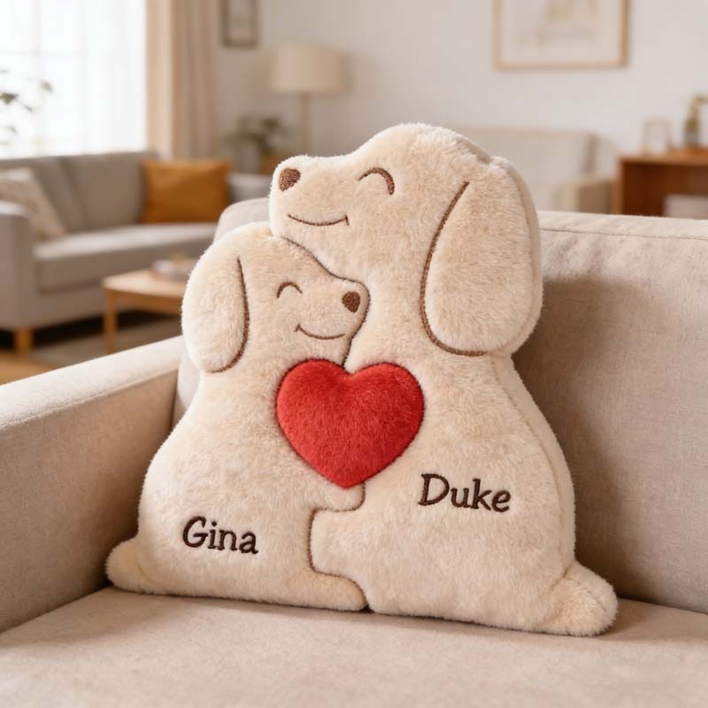 Personalized Family Puzzle Theme Pillow For Mother's Day