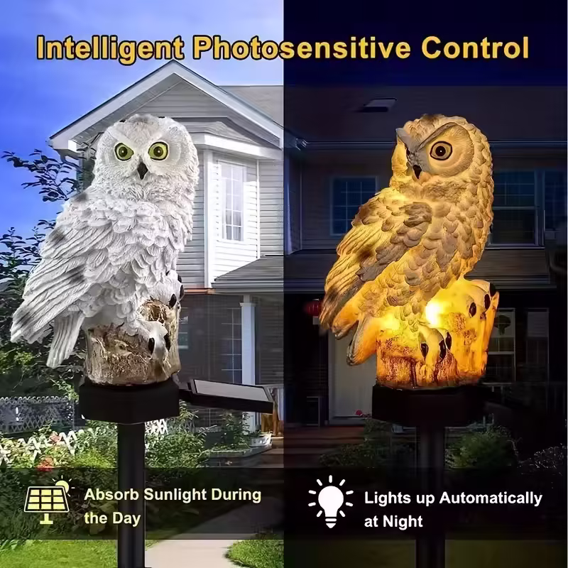  🌸 Waterproof Solar Owl Light🦉