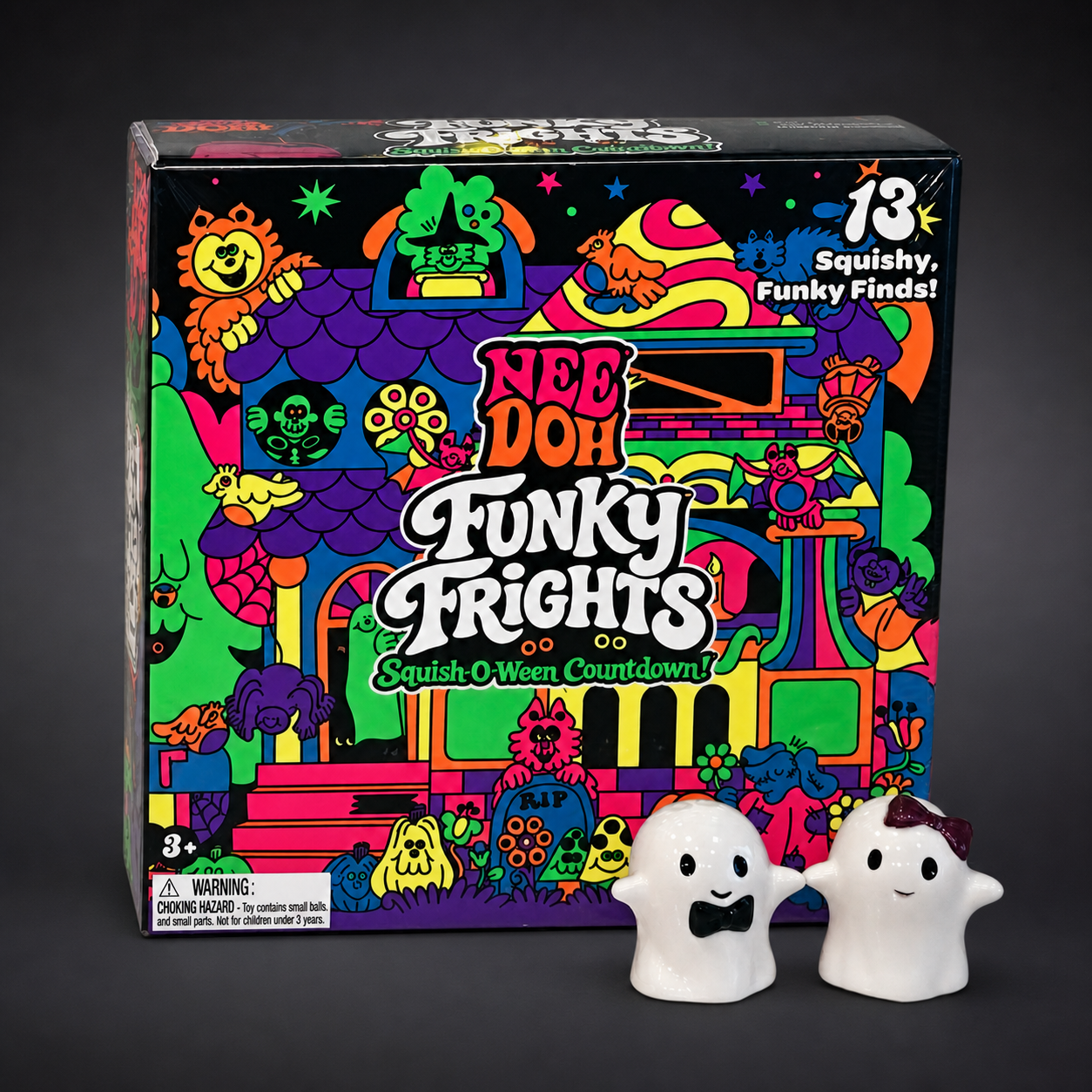 NeeDoh Funky Frights Countdown Halloween 2026 Calendar