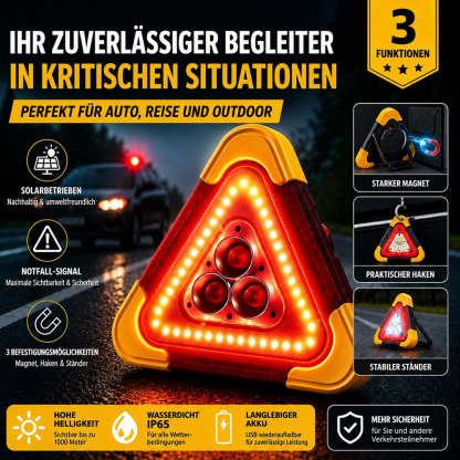 🚗Großes Sonderangebot – 49% Rabatt🆘 3-IN-1 LED-Notfalllicht – für Pannen, Camping & Reisen! Warnlicht, Arbeitslicht & Powerbank 🔦🔋