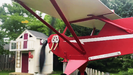 ✈️ Handcrafted Military Aircraft Weathervane — Aviation Decor That Moves With The Wind