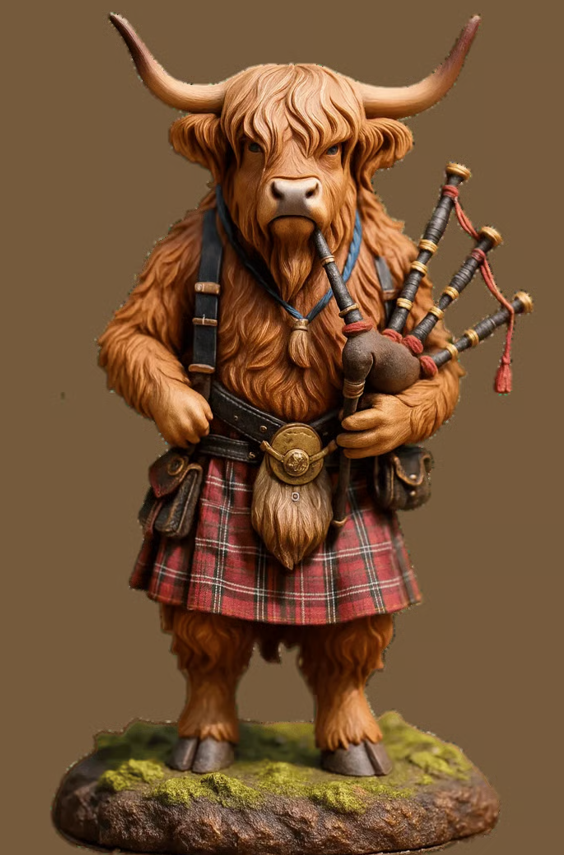 🎄 24 Days of Highland Cow Christmas Advent Calendar 2026 | 24 Unique 3D Cow Figures