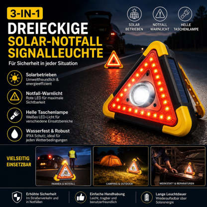 🚗Großes Sonderangebot – 49% Rabatt🆘 3-IN-1 LED-Notfalllicht – für Pannen, Camping & Reisen! Warnlicht, Arbeitslicht & Powerbank 🔦🔋