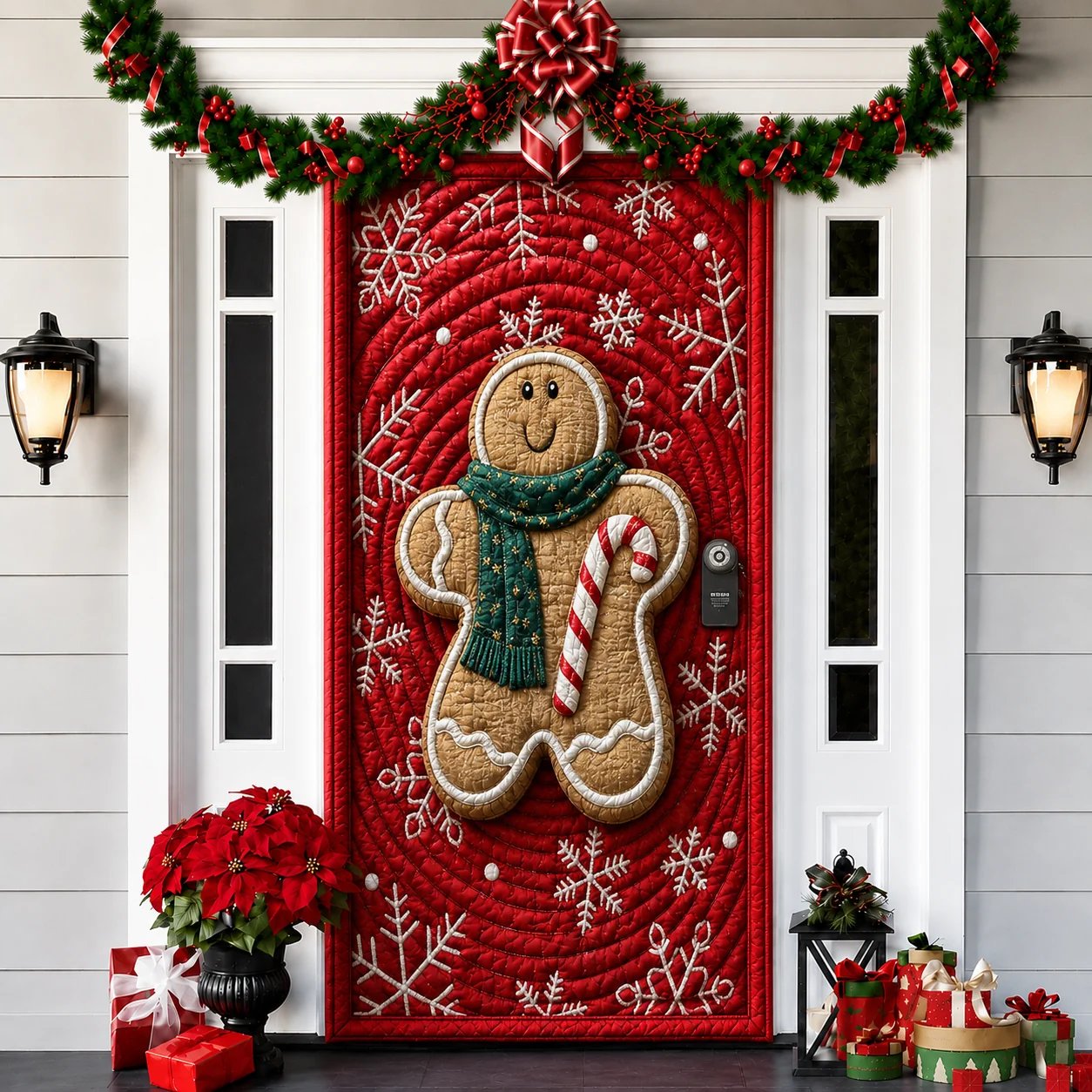2026 3D Christmas front door decoration