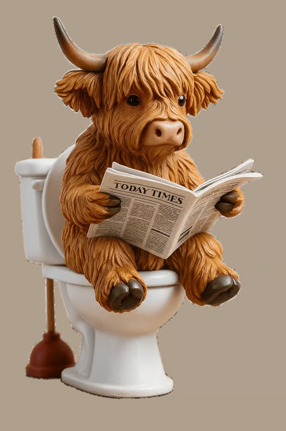 🎄 24 Days of Highland Cow Christmas Advent Calendar 2026 | 24 Unique 3D Cow Figures