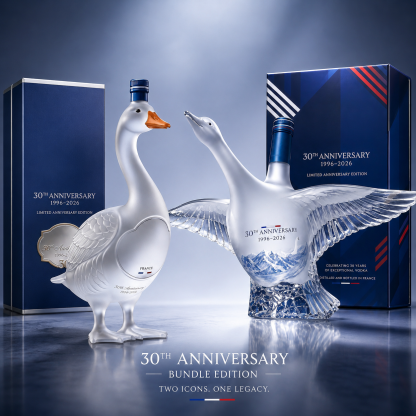 🇫🇷 Goose 30th Anniversary Vodka Goose Bottle-Limited Edition( by Oaktroveco®)