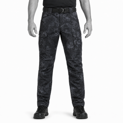 Lightweight Waterproof Ripstop Pants With 8 Pockets, Elastic Waistband-Unisex Stretch Fit