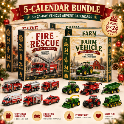 🎄 24-Day Vehicle Advent Calendar