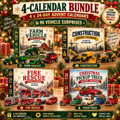 🎄 24-Day Vehicle Advent Calendar