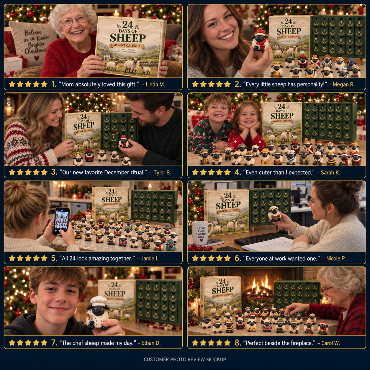 24 Days of Sheep Advent Calendar customer reviews