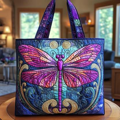 Majestic Wings Quilted Tote Bag