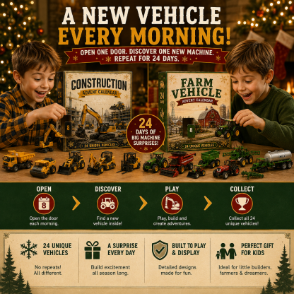🎄 24-Day Vehicle Advent Calendar
