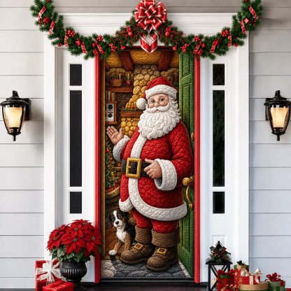2026 3D Christmas front door decoration