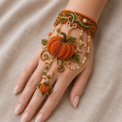 🔥  NEW ARRIVAL✨ DIY Beaded Hand Bracelet Kit – Create Your Own Wearable Art