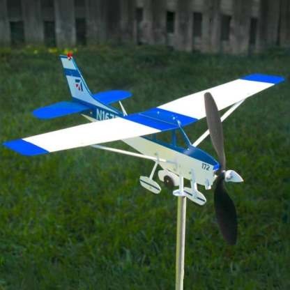 Cessna 172 Blue aircraft style reference