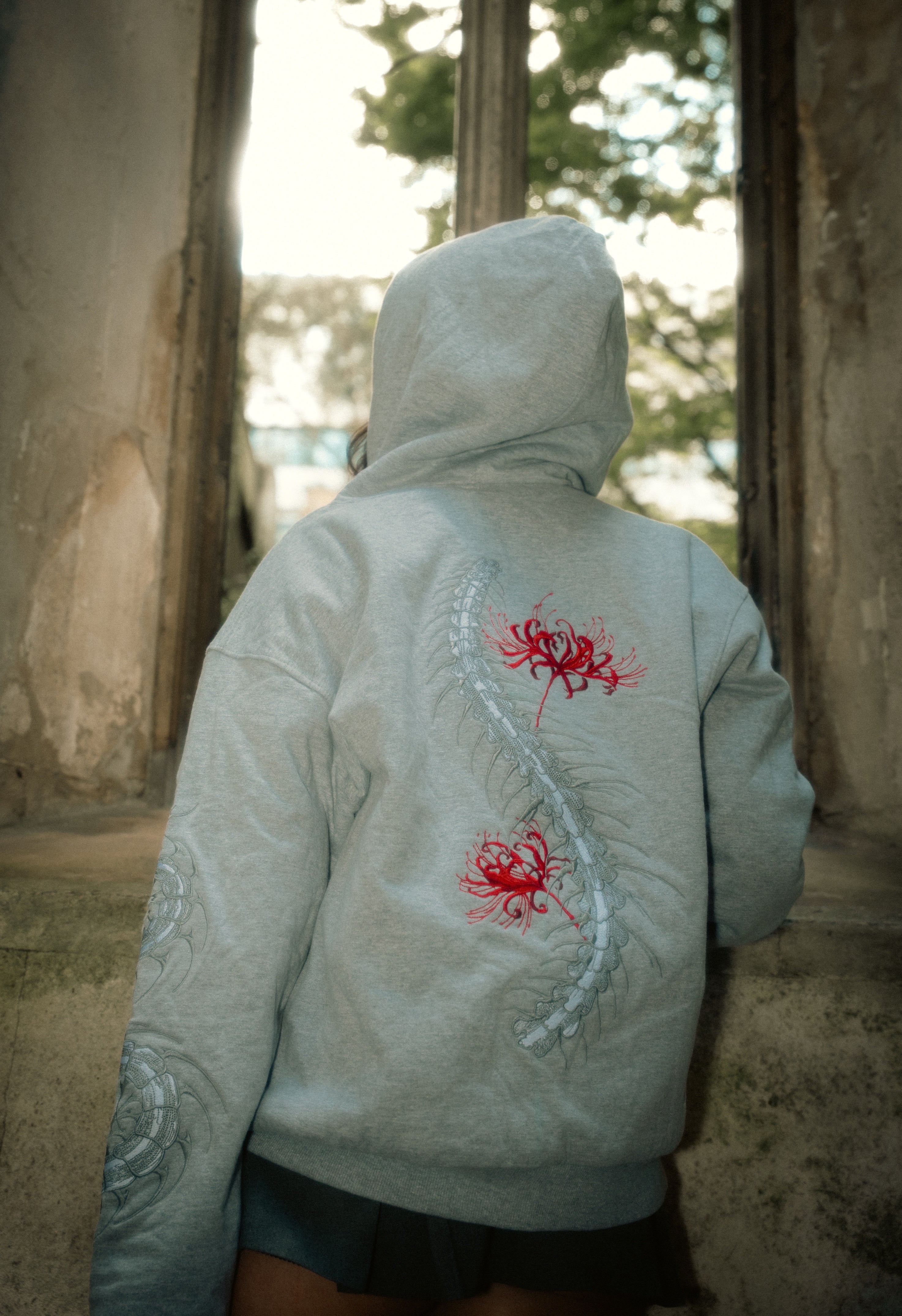 Reincarnate Grey Zipup