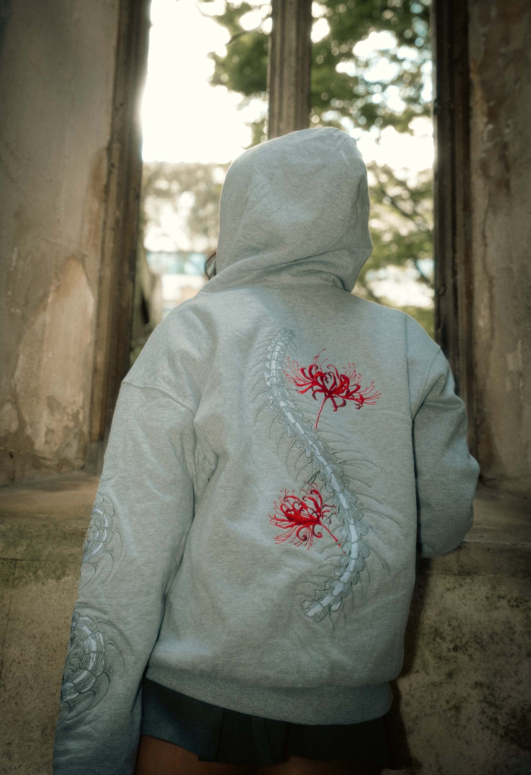 Reincarnate Grey Zipup