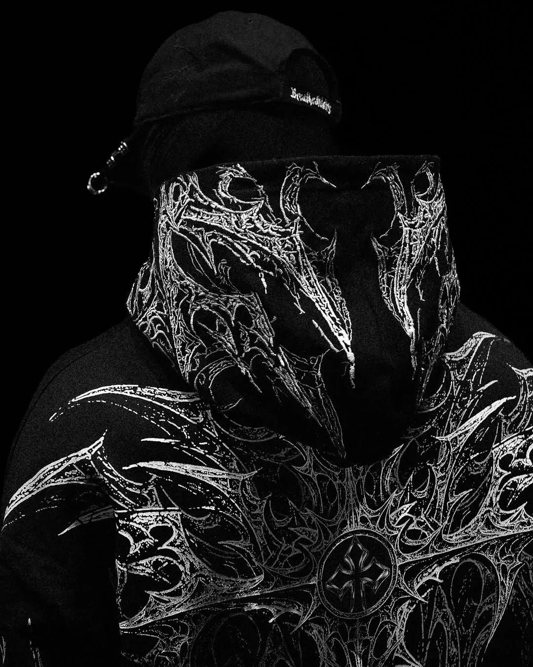 Celestial Blade Oversized Zip-up hoodie